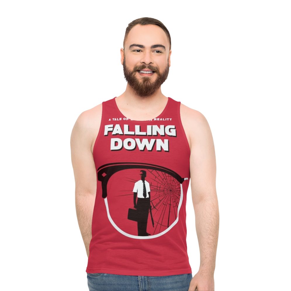 Falling Down Unisex Tank Top