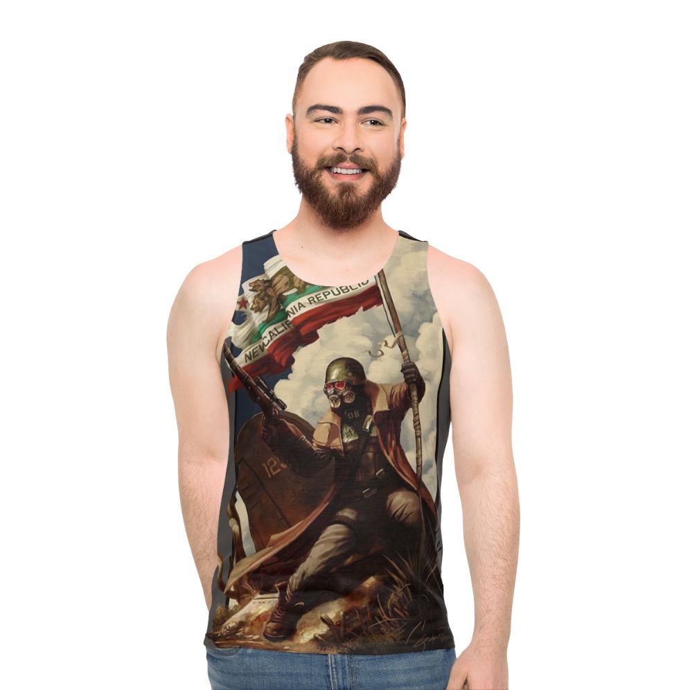 Fallout NCR Ranger Fan Art Unisex Tank Top