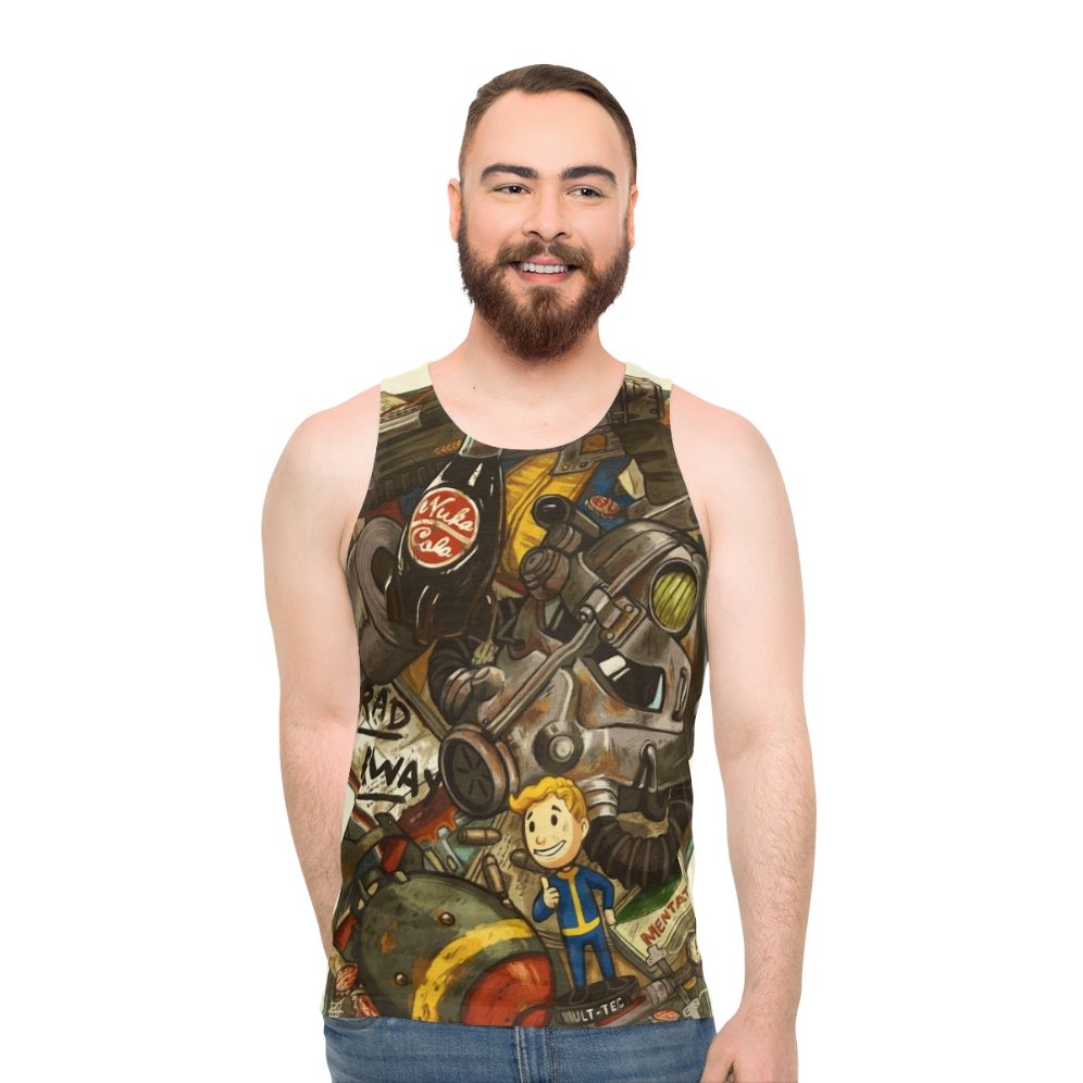 Fallout Wasteland Cache Unisex Tank Top