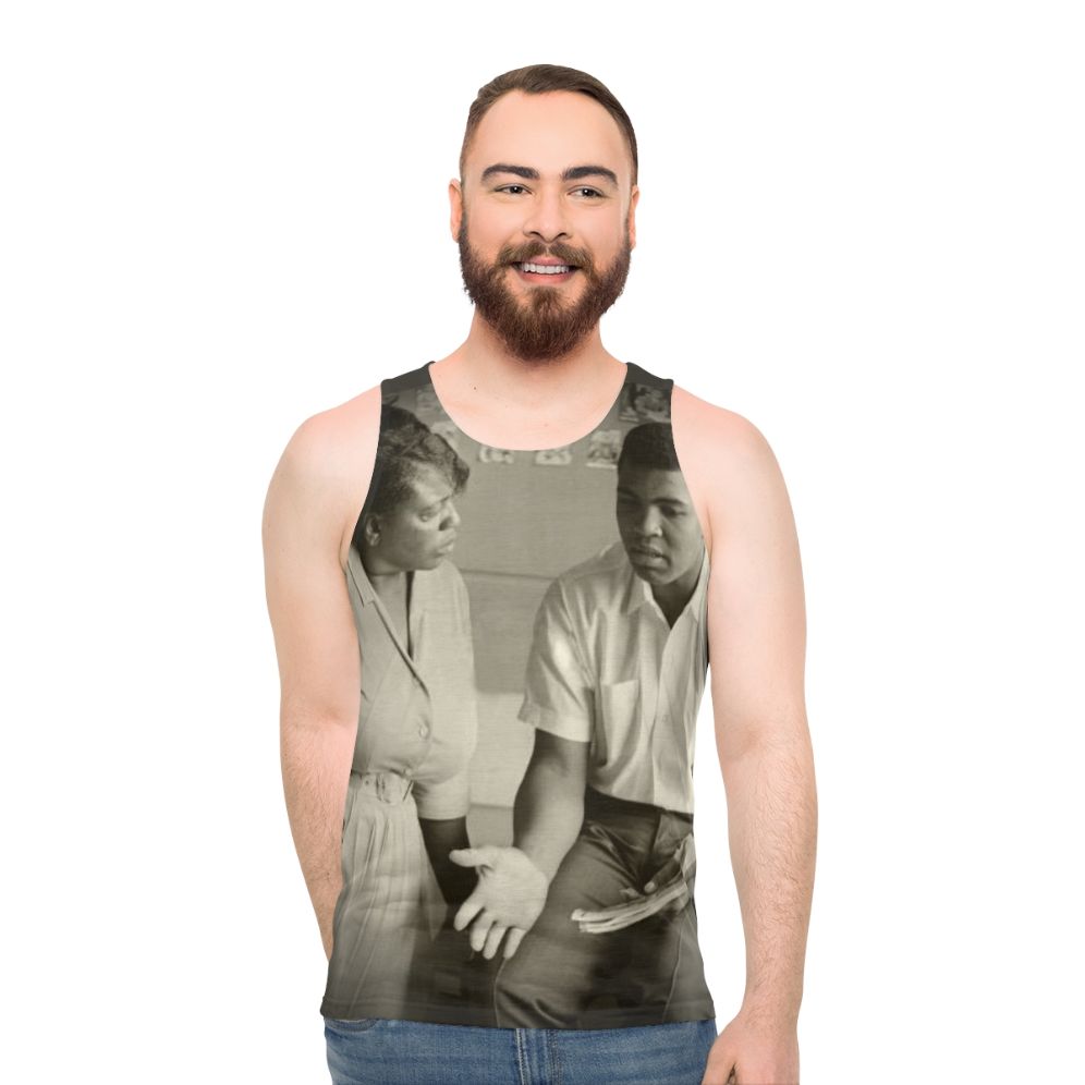 Fannie Lou Hamer and Muhammad Ali Unisex Tank Top