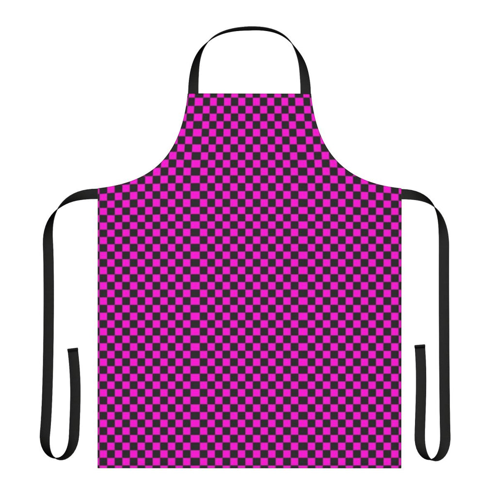 An image of a Missing Texture themed apron featuring the iconic Missing Texture symbol from the Half Life and Garry's Mod video games.