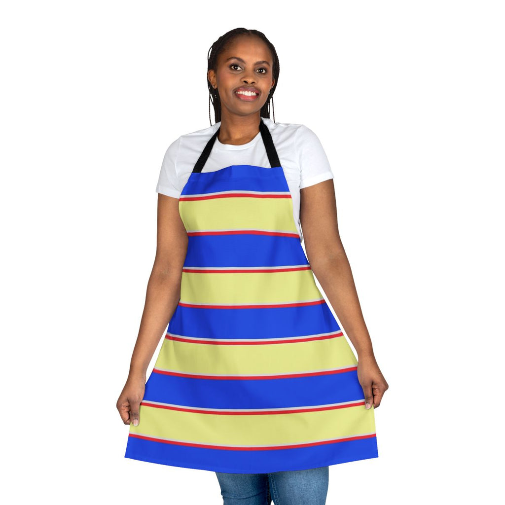 Stylish apron featuring Jeremy Heere character from the Broadway musical 'Be More Chill'