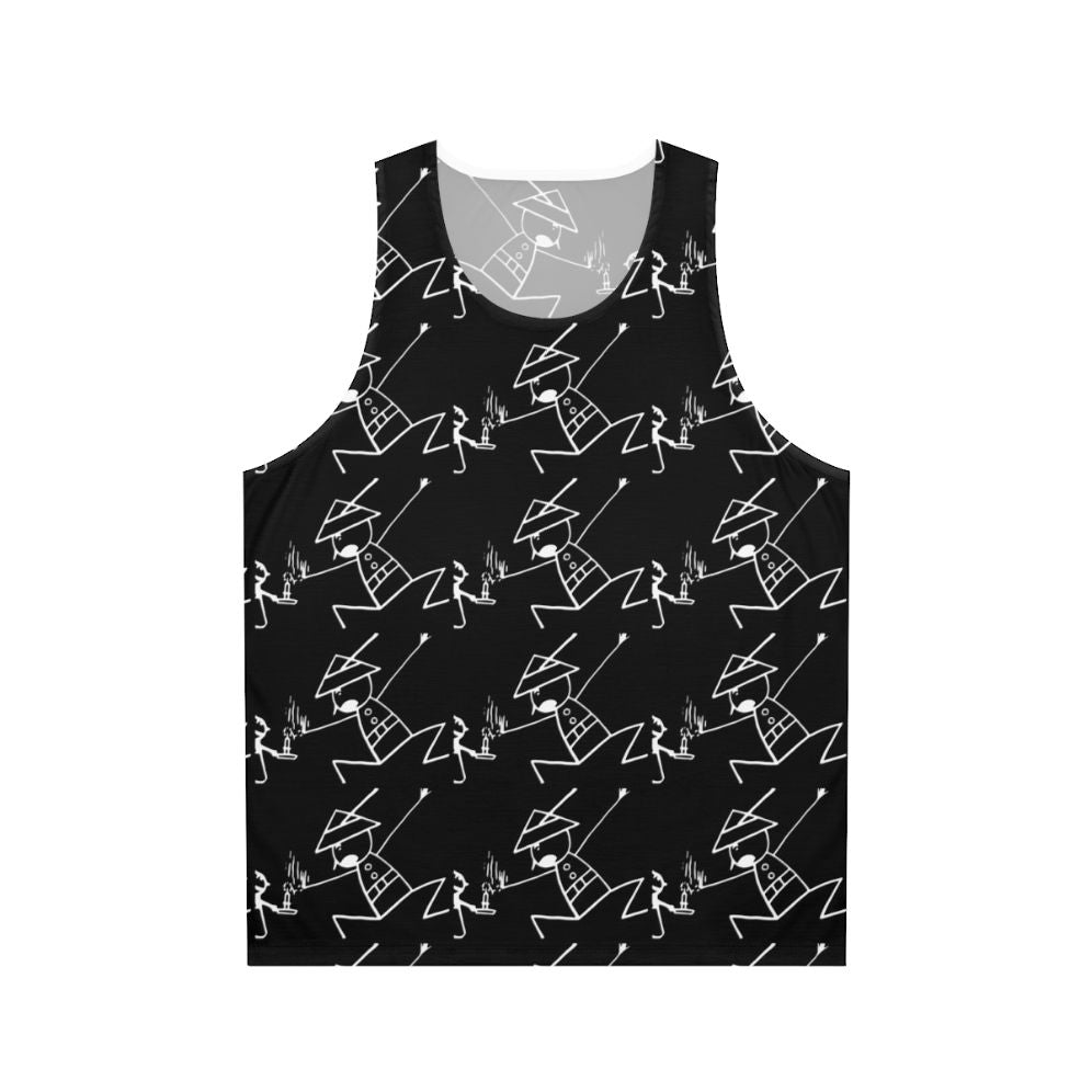 Fantasmagorie 1908 unisex tank top featuring vintage animation art