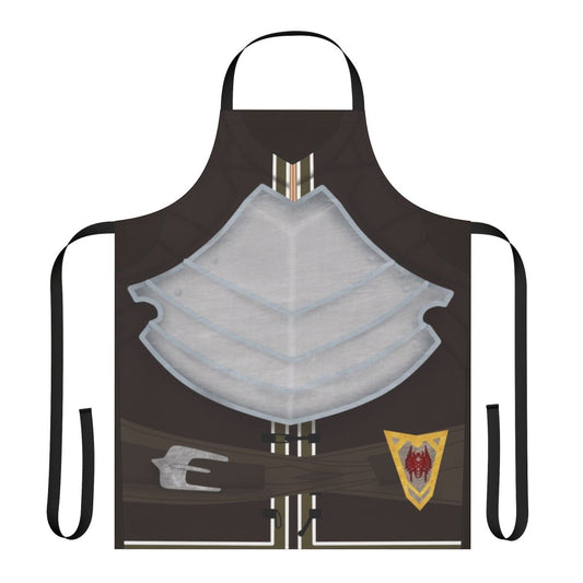 Fantasy-inspired dragon apron for cooking and cosplay