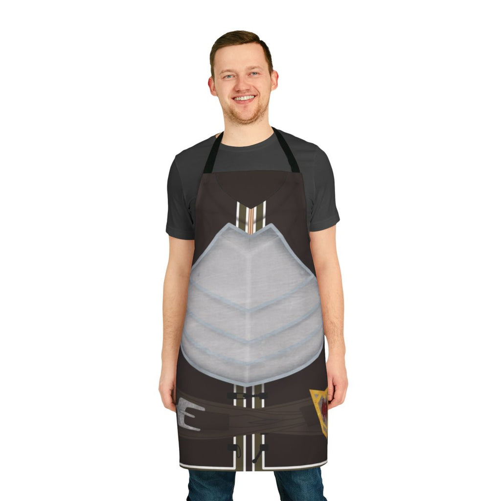 Fantasy-inspired dragon apron for cooking and cosplay