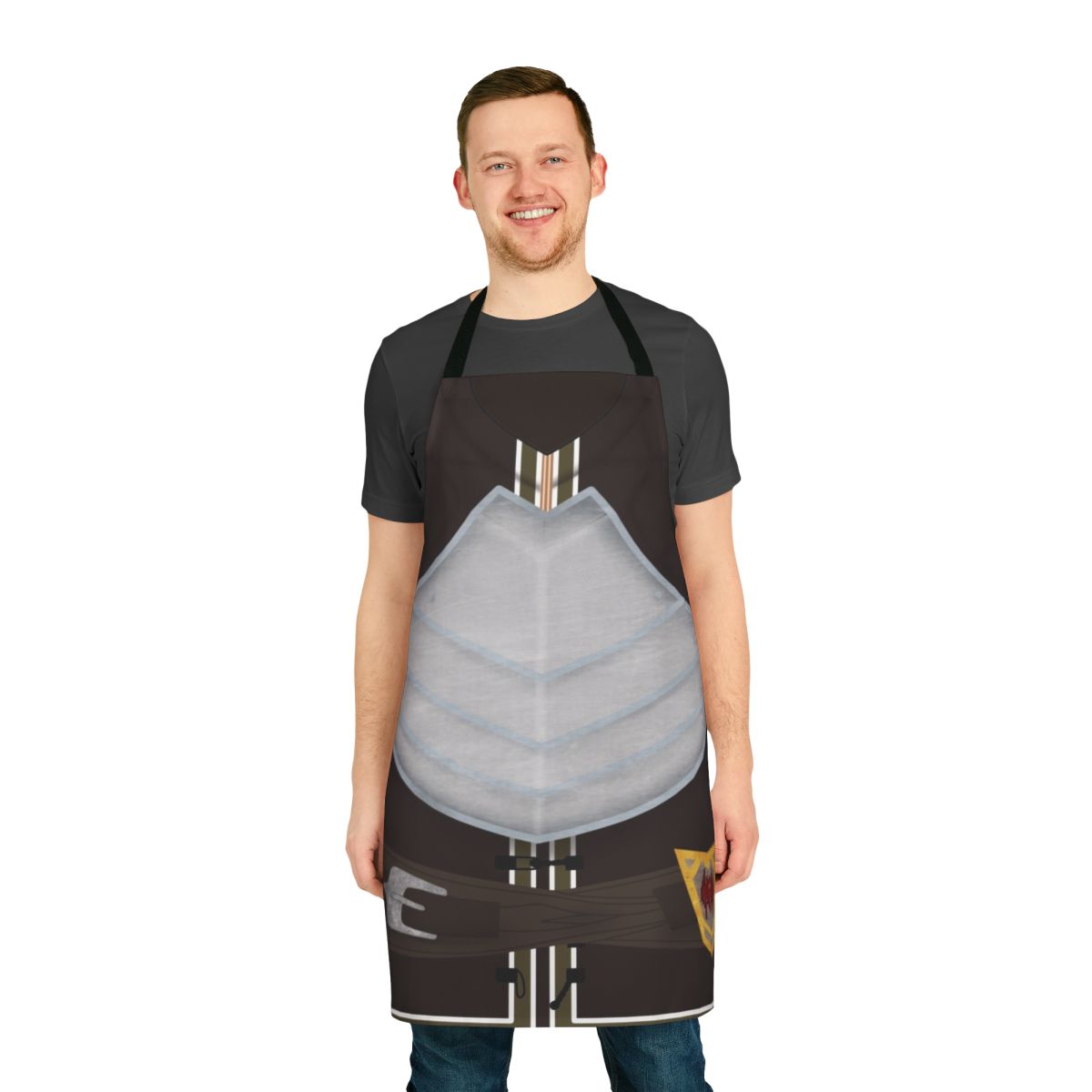 Fantasy-inspired dragon apron for cooking and cosplay