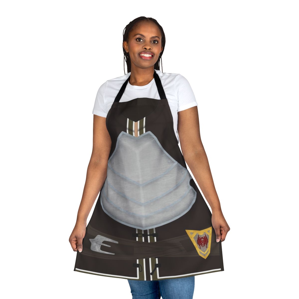 Fantasy-inspired dragon apron for cooking and cosplay