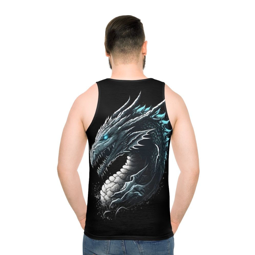 Fantasy dragon unisex tank top