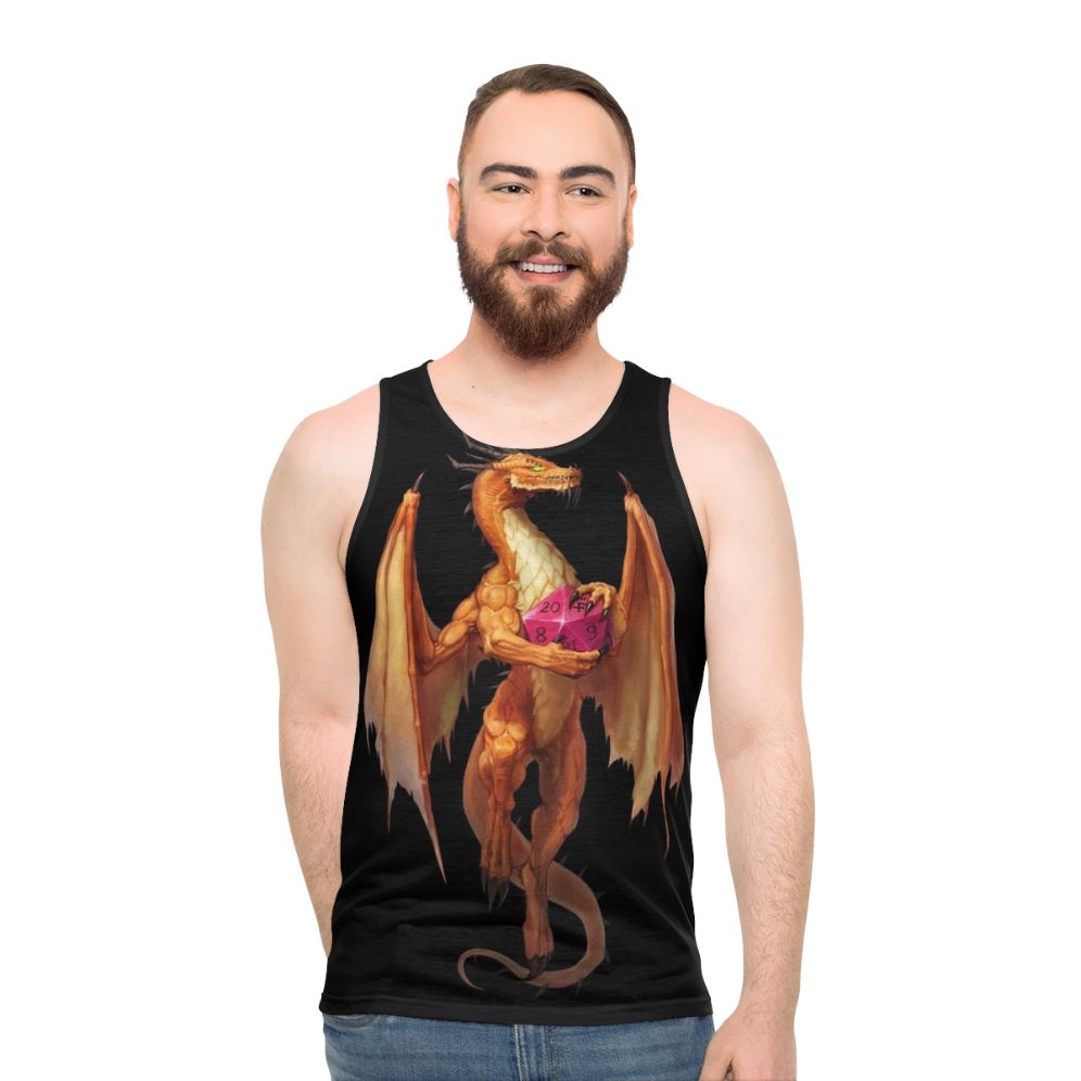 Fantasy Dragon Unisex Tank Top