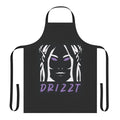 Apron featuring the iconic logo of Drizzt Dourden, the popular dark elf character from the Forgotten Realms fantasy series by R.A. Salvatore.