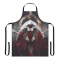 "Fantasy-inspired apron featuring the Elesh Norn character from Magic: The Gathering"