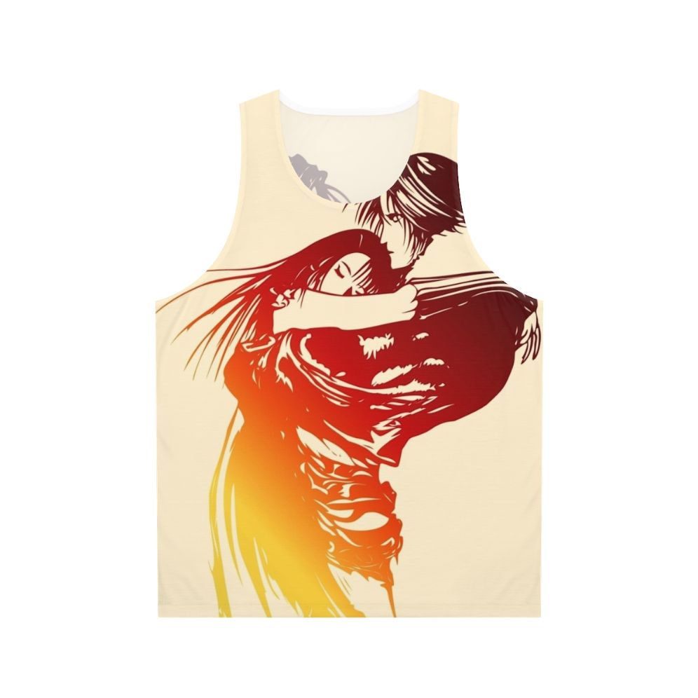 Fantasy logo unisex anime tank top