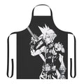 Fantasy-inspired sword design apron for video game enthusiasts