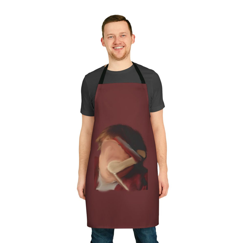 Farley Inspired Art Interpretation Apron featuring the comedy legend Chris Farley