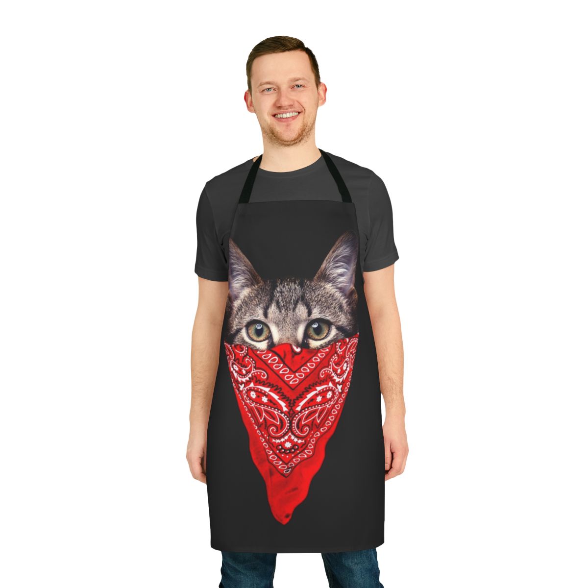 Fashionable and Funny Cat Apron for Cat Lovers