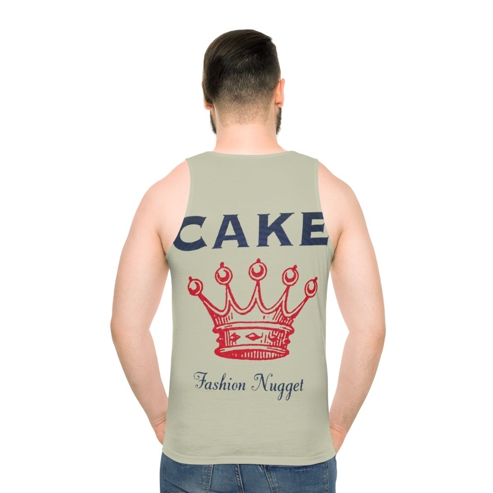 Unisex fashion tank top with music album graphic