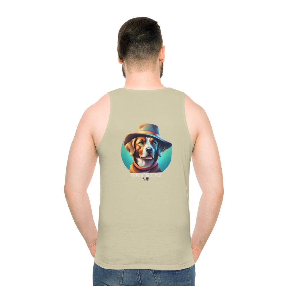 Fashionable unisex tank top for stylish pets
