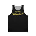 Unisex tank top inspired by Rainer Werner Fassbinder films