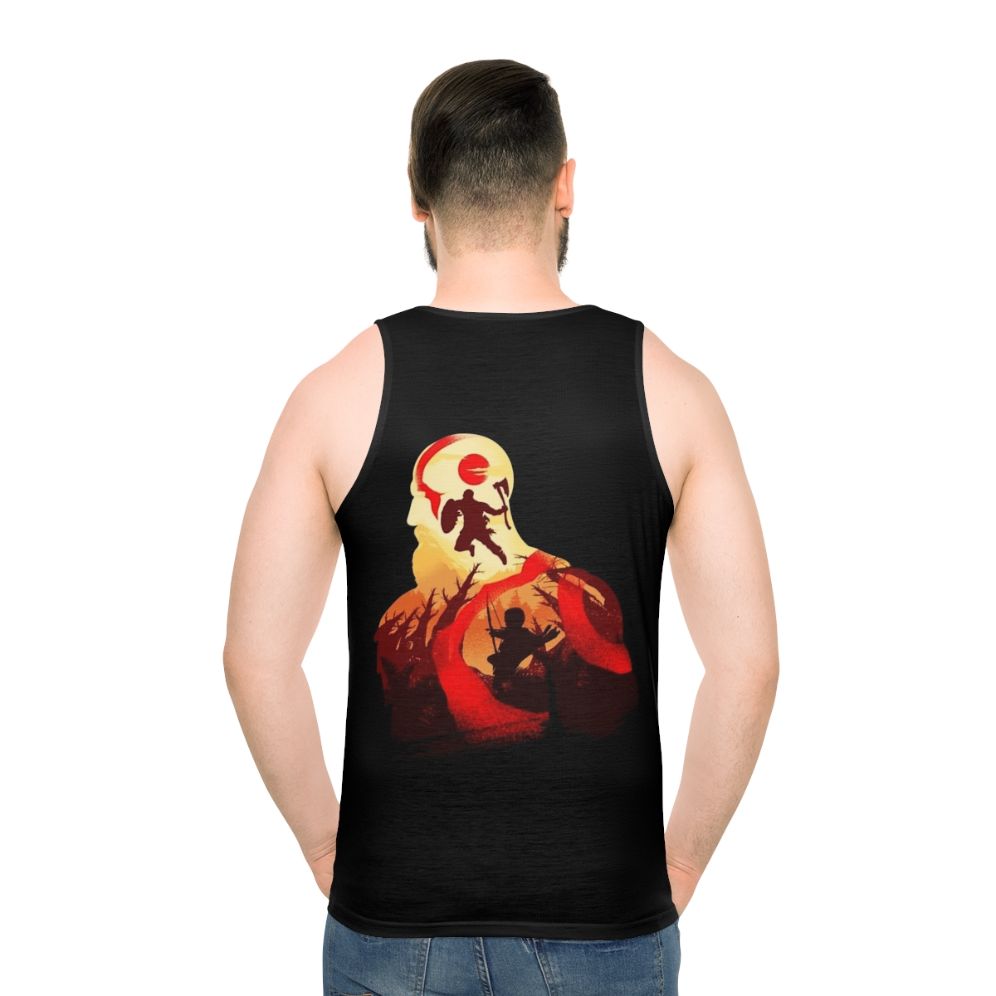 Father and Son Gaming Unisex Tank Top