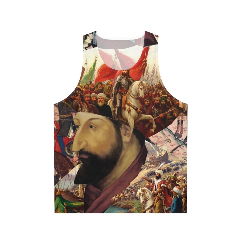 Fatih Sultan Mehmet Ottoman Empire Unisex Tank Top