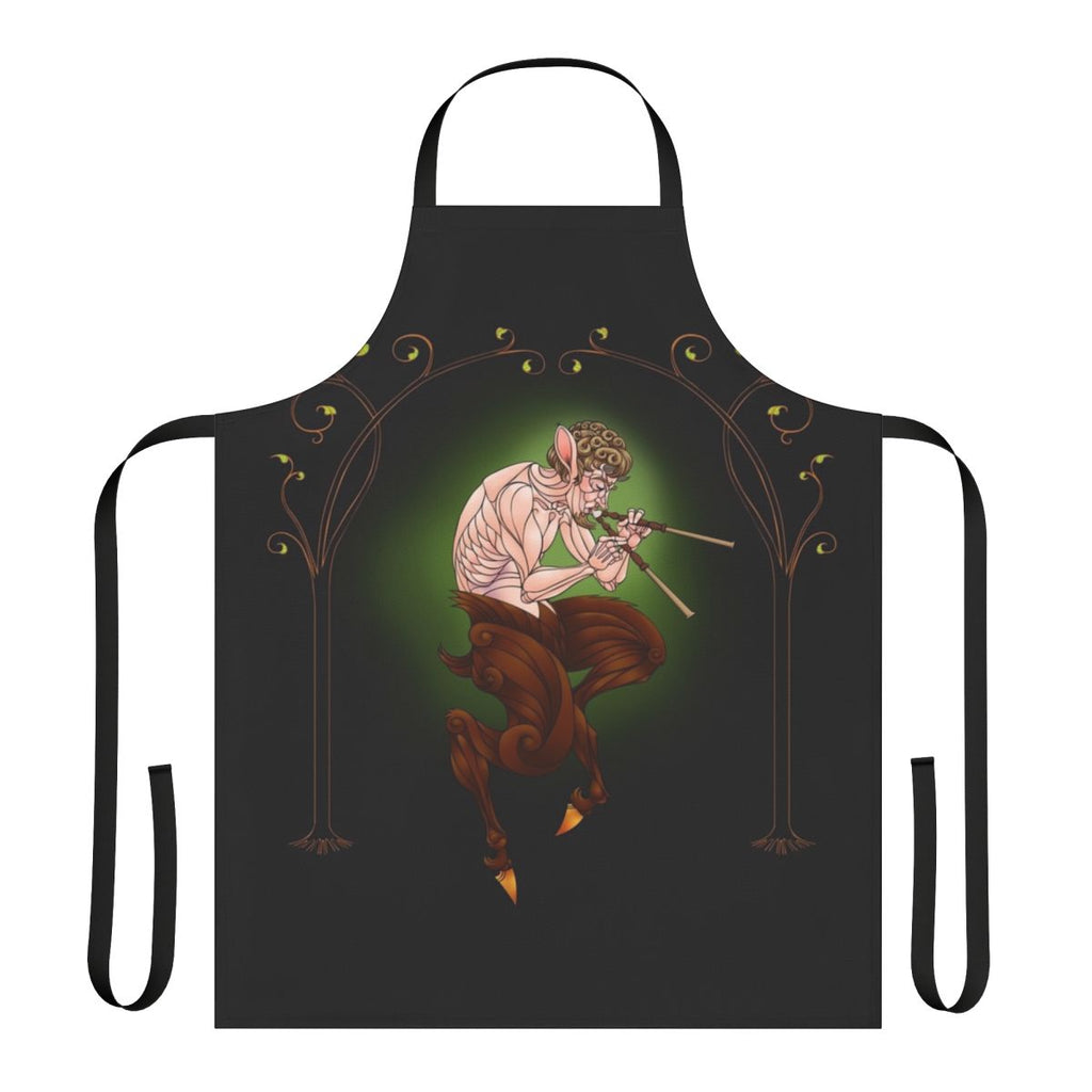 Faun-inspired apron featuring mythological creature design