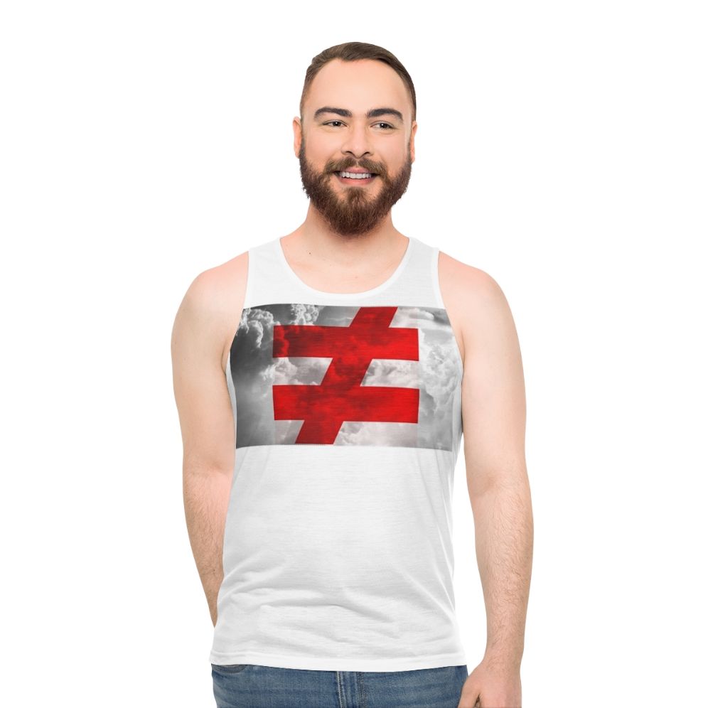 Fauve retro unisex tank top