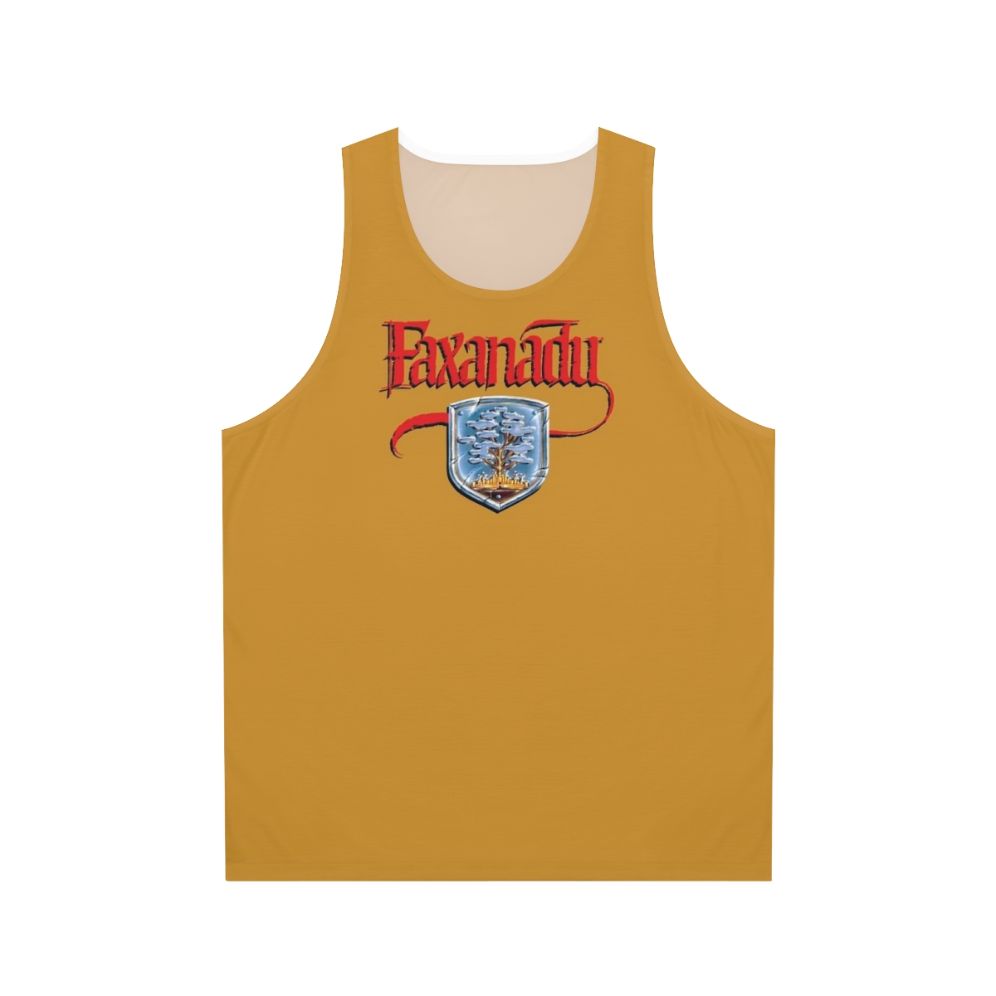 Faxanadu Unisex Tank Top for Retro Gaming Fans