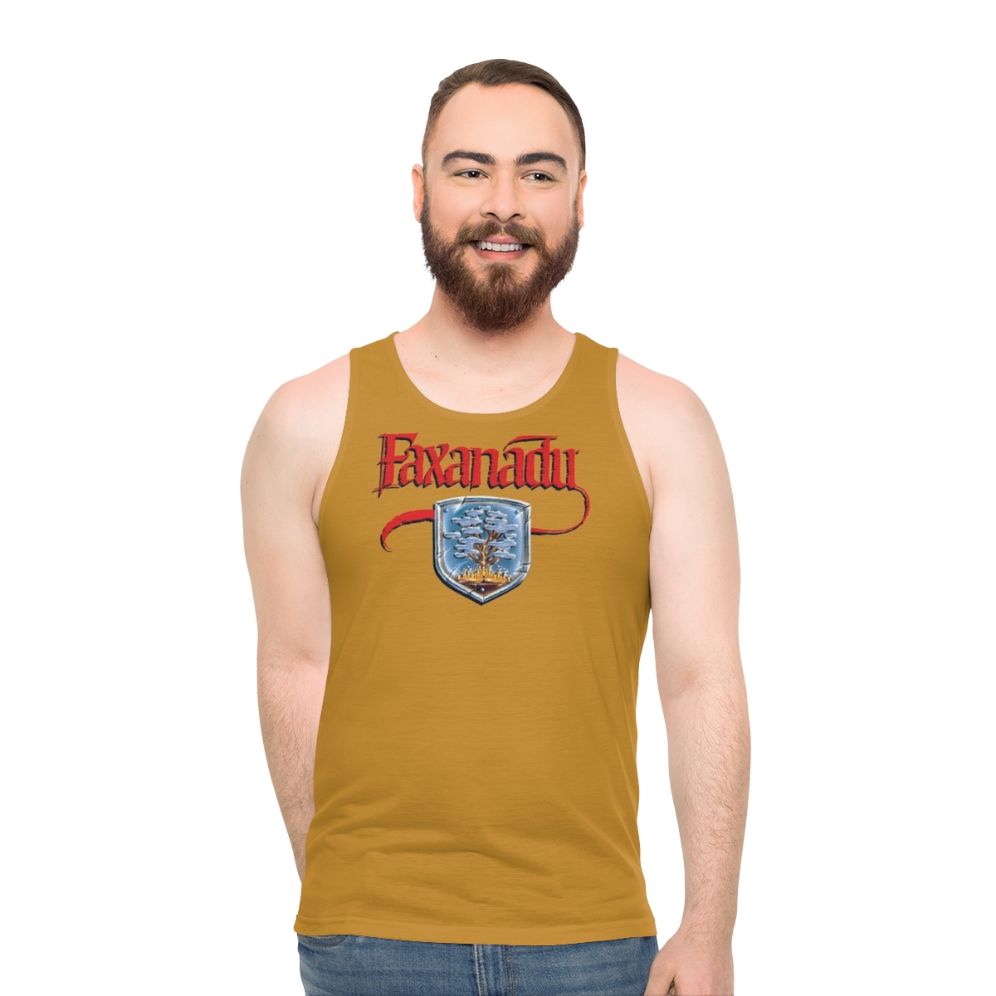 Faxanadu Unisex Tank Top for Retro Gaming Fans