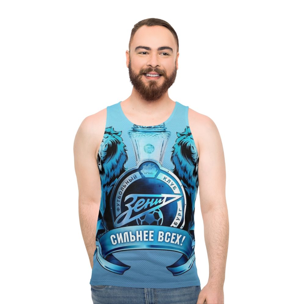 FC Zenit Saint Petersburg Football Club Unisex Sports Tank Top