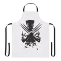 Claws Apron with dark, fantasy-inspired design featuring wolf, beast, and superhero elements