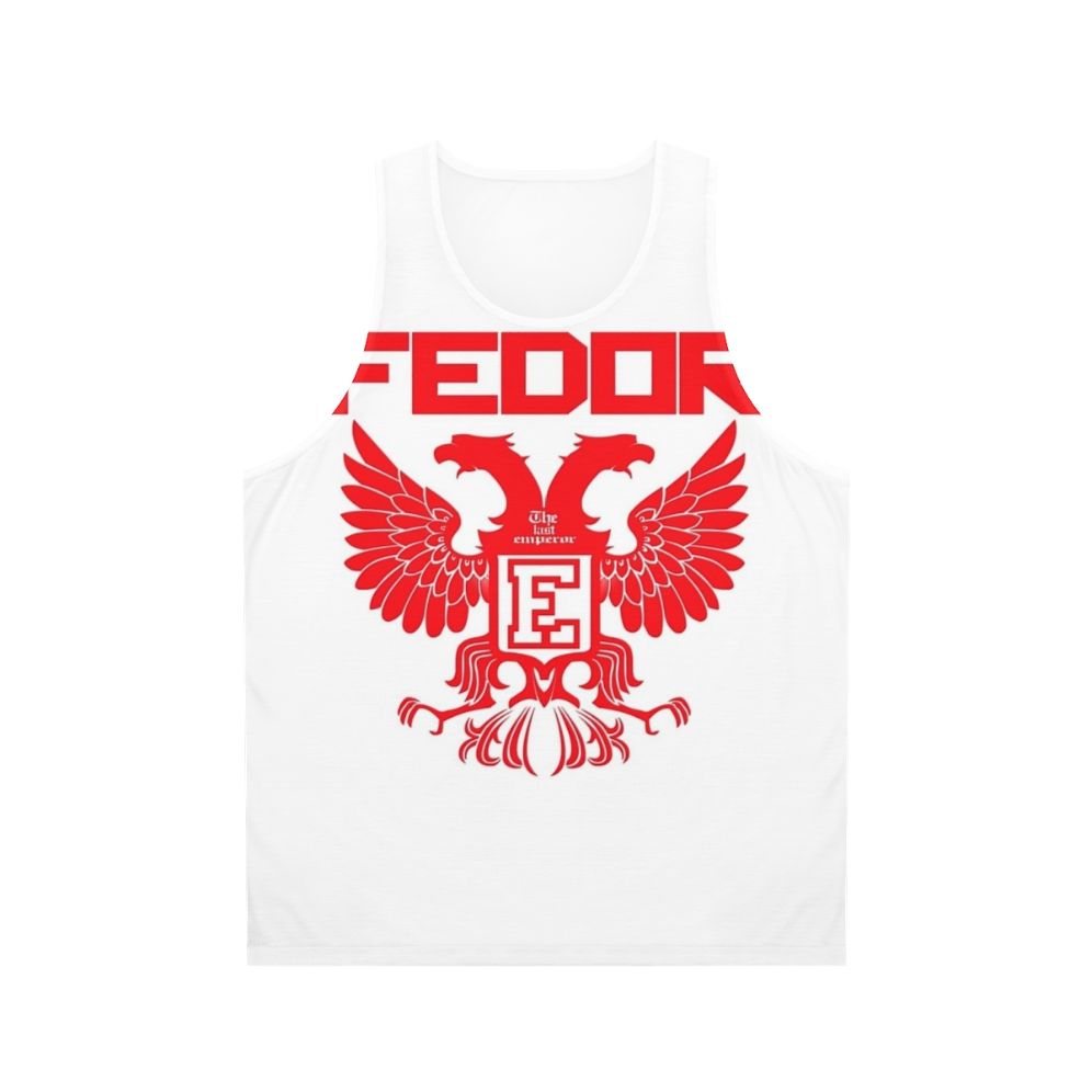 Fedor Emelianenko Russian MMA Fighter Unisex Tank Top