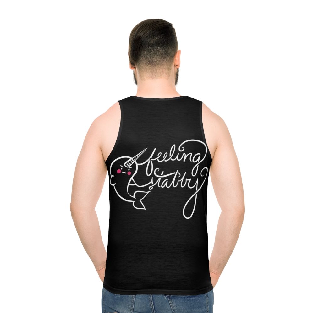 Feeling Stabby Narwhal Unisex Tank Top