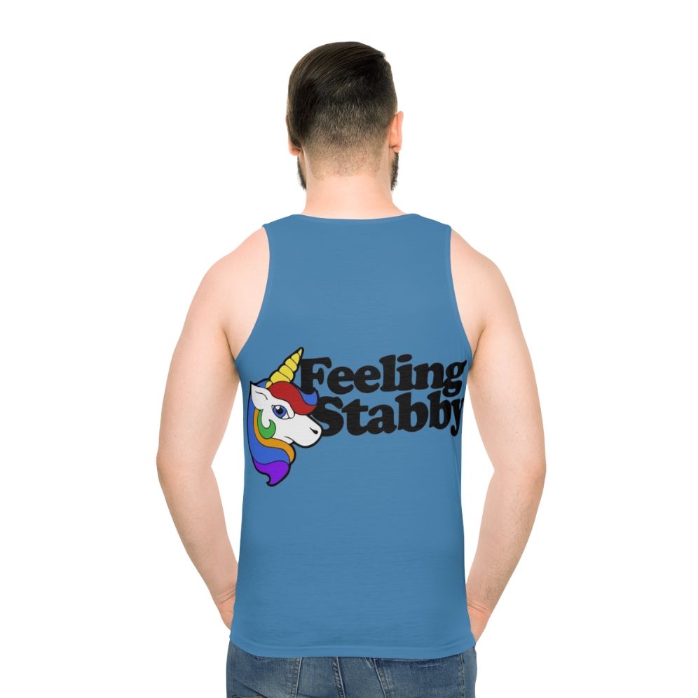 Feeling Stabby Unisex Graphic Tank Top