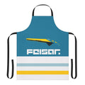 Wipeout Feisar racing game themed apron for gamers and kitchen enthusiasts
