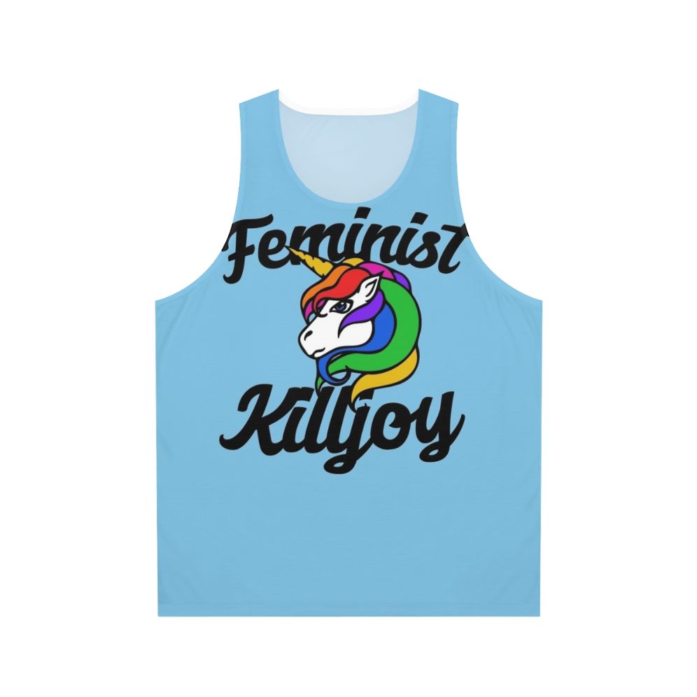 Feminist Killjoy Unicorn Graphic Unisex Tank Top
