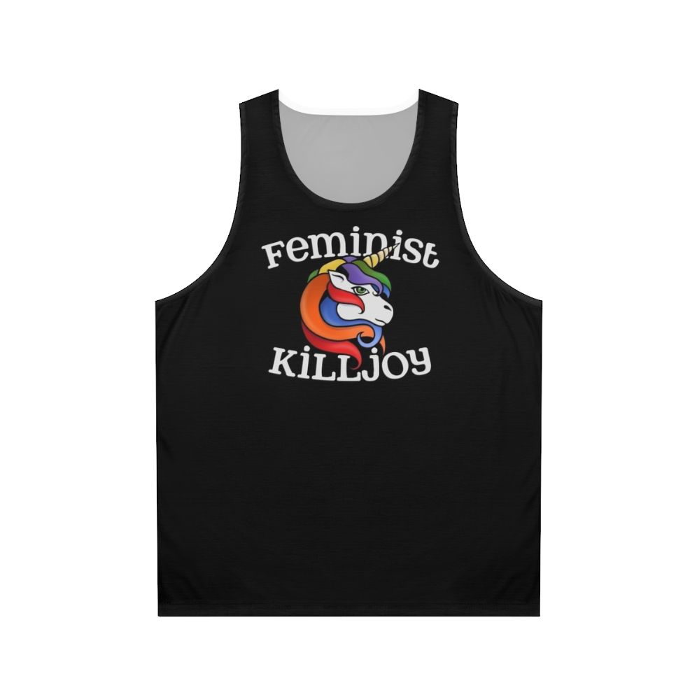 Feminist Killjoy Unisex Rainbow Retro Tank Top