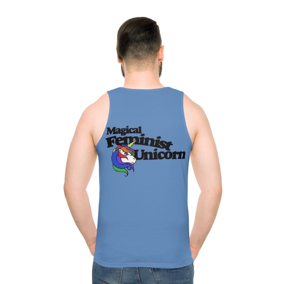Feminist Magical Unicorn Unisex Tank Top