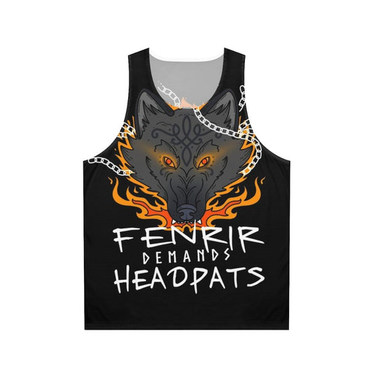 Fenrir Norse Mythology Unisex Tank Top