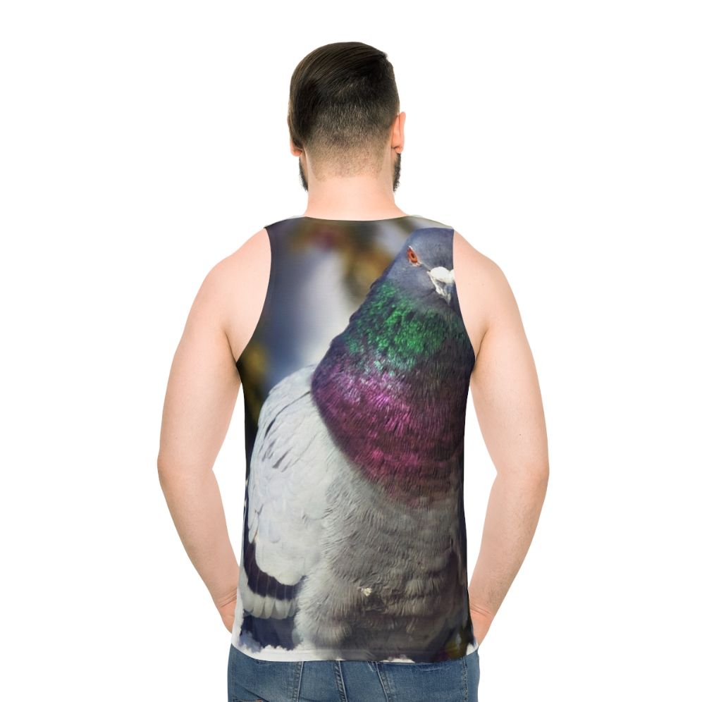 Feral pigeon unisex nature tank top