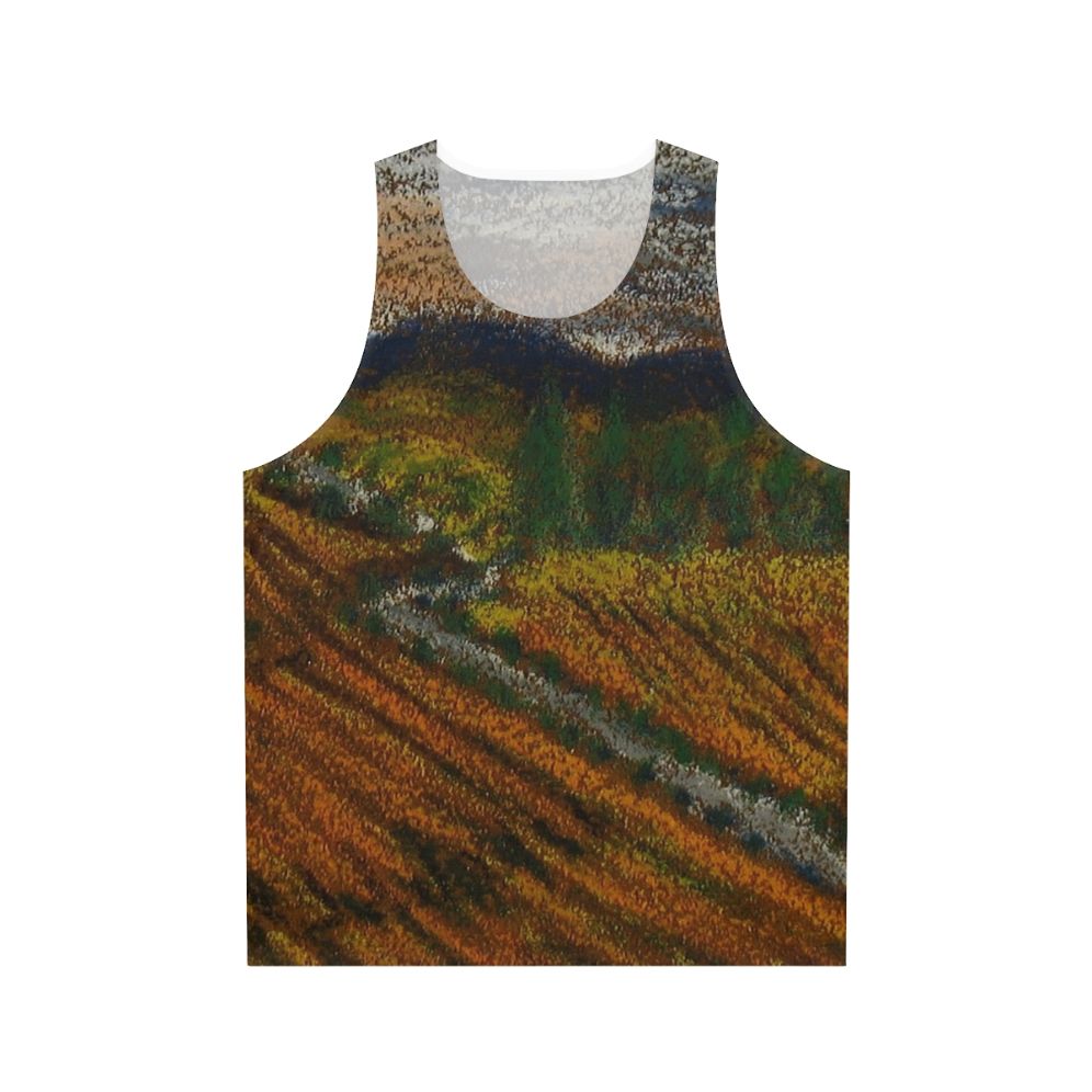 Ferrer Gloria Autumn Landscape Unisex Tank Top
