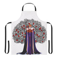 A stylized apron featuring the text "The True Evil Queen" in a bold font, inspired by Bianca Del Rio from RuPaul's Drag Race.