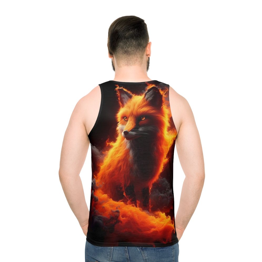 Fiery Firefox Unisex Tank Top