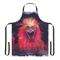Fiery Labyrinth-Inspired Apron featuring Henson's Creatures