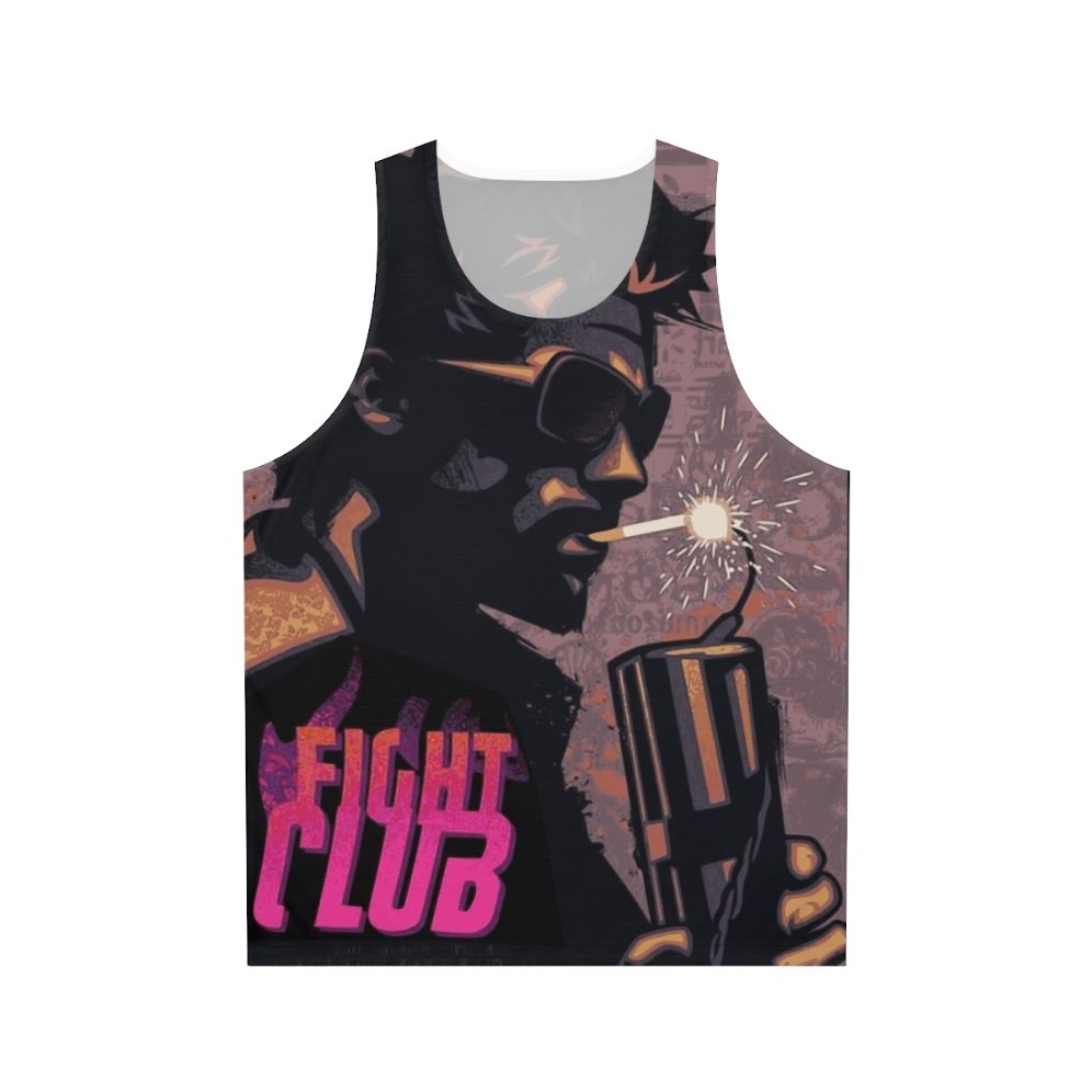 Fight Club Tyler Durden Smoking Dynamite Unisex Tank Top