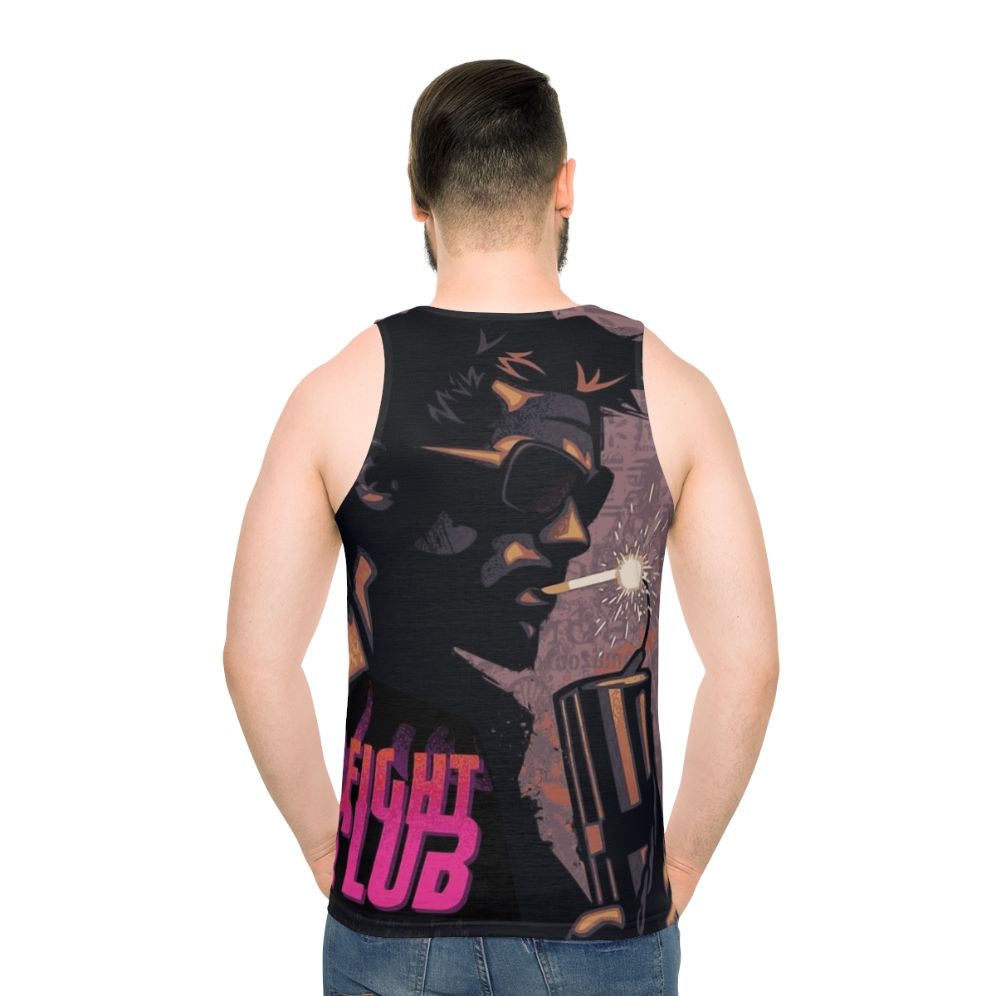 Fight Club Tyler Durden Smoking Dynamite Unisex Tank Top