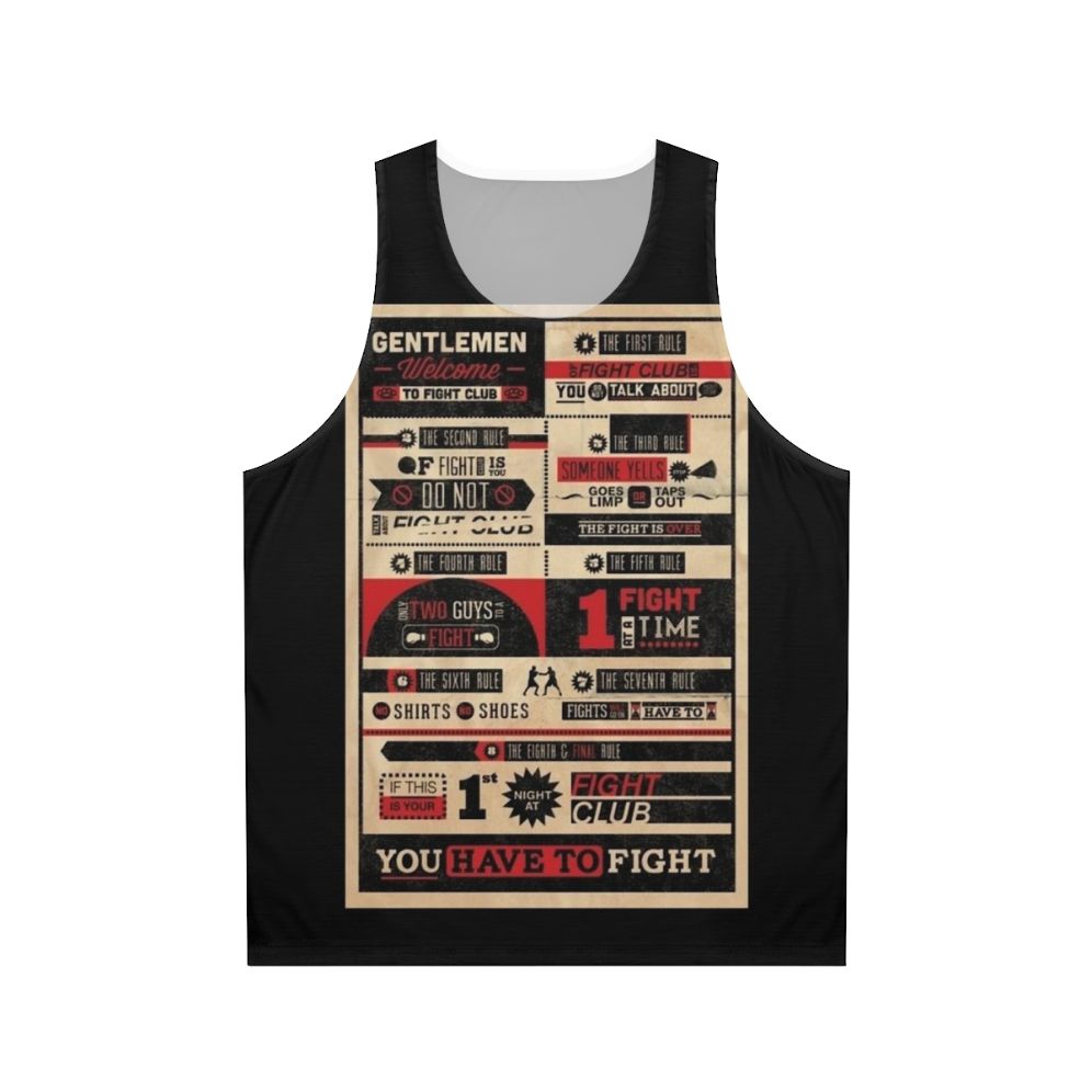 Fight Club Tyler Durden Unisex Tank Top