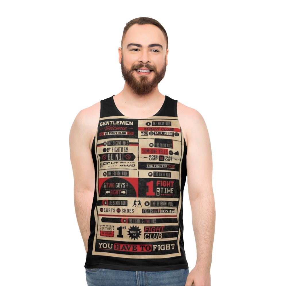 Fight Club Tyler Durden Unisex Tank Top