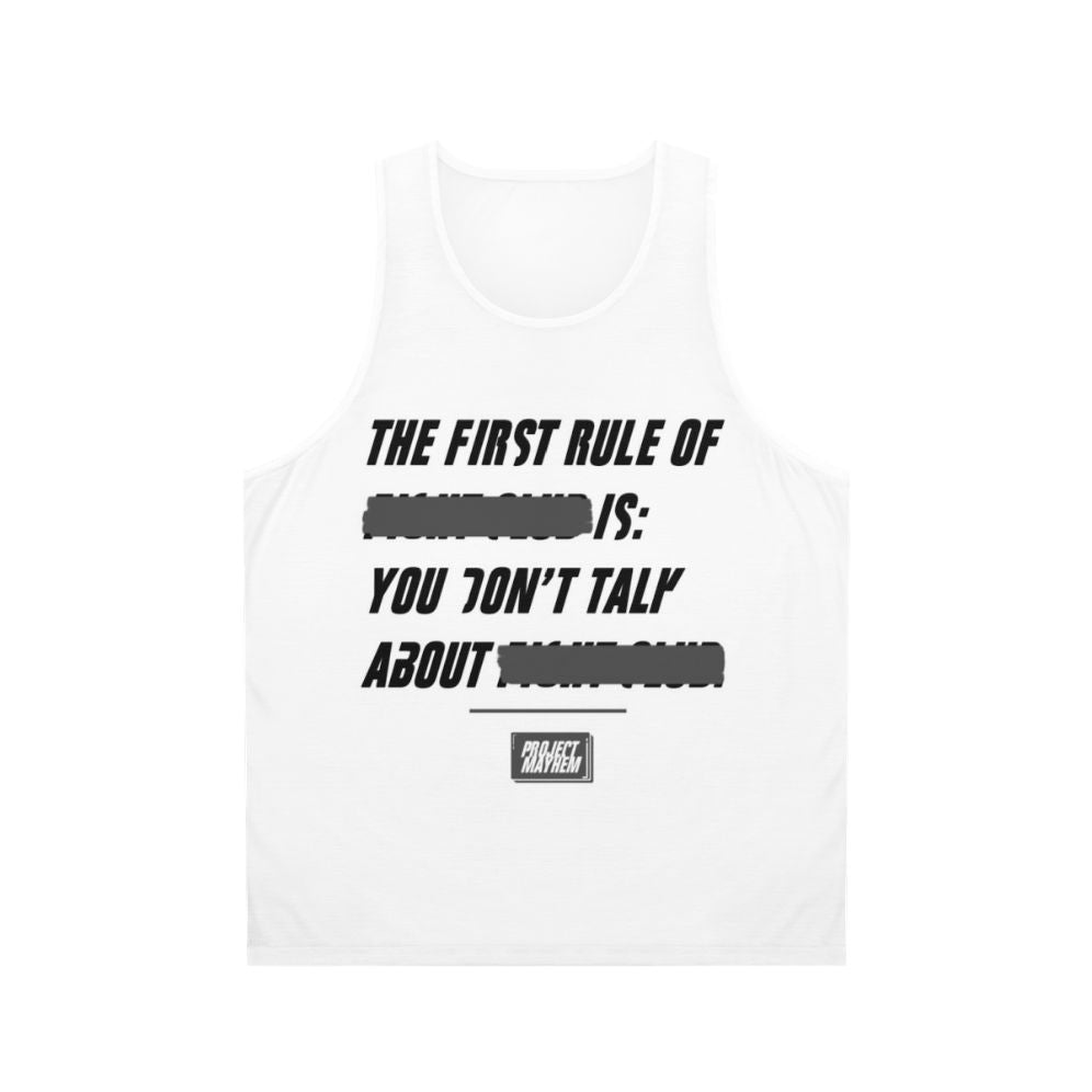 Fight Club Tyler Durden Unisex Tank Top