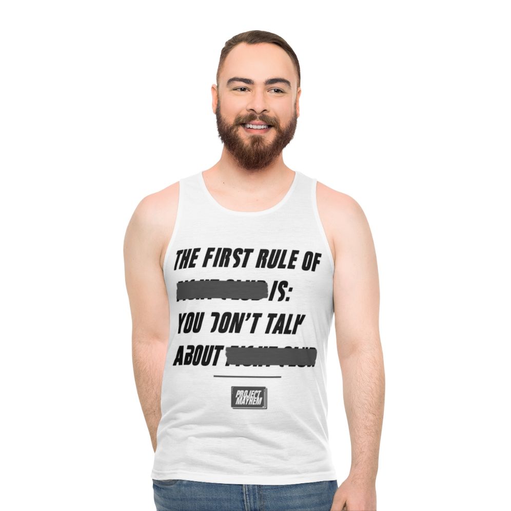 Fight Club Tyler Durden Unisex Tank Top