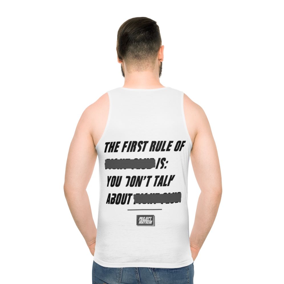 Fight Club Tyler Durden Unisex Tank Top